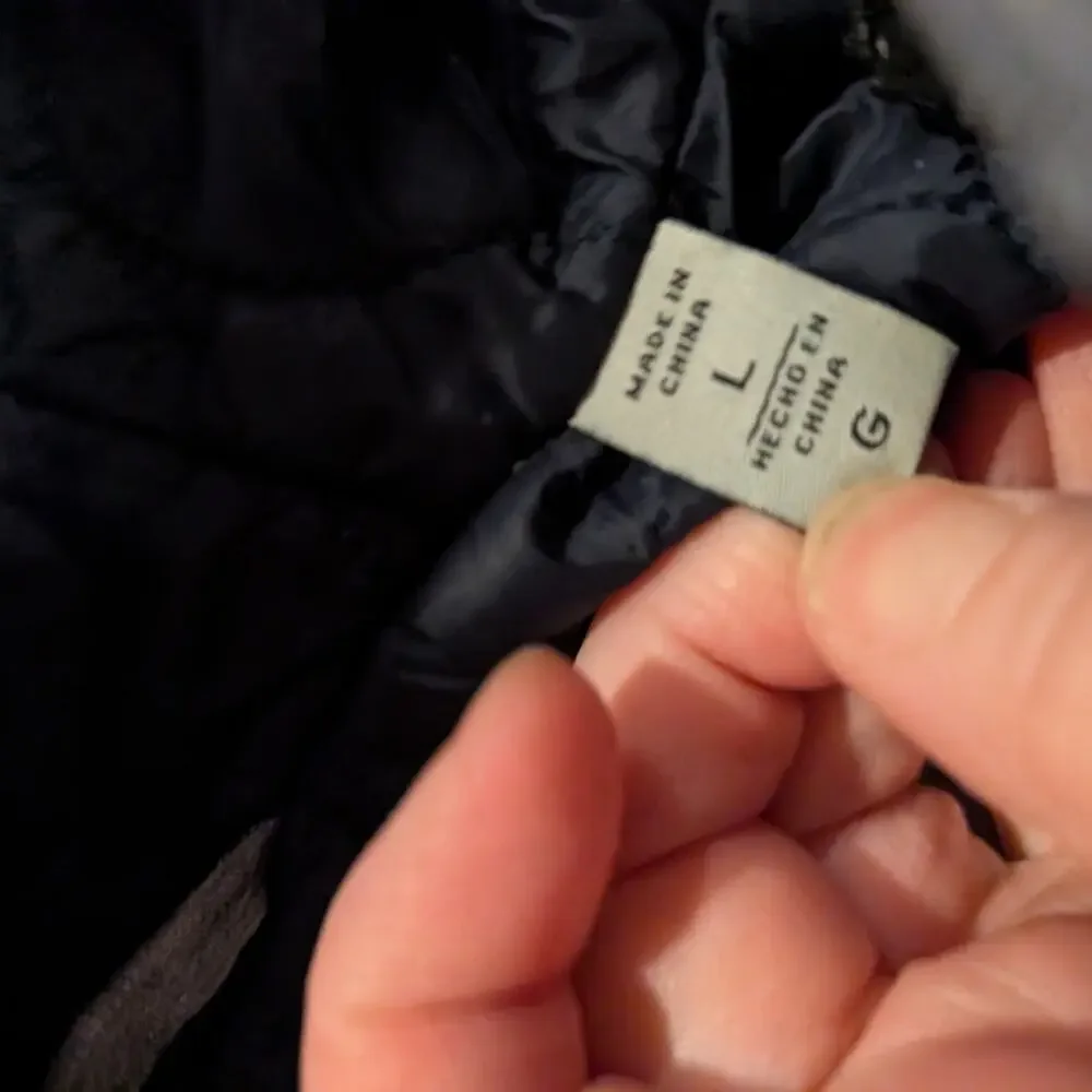 Levi’s Men’s Gray Hooded Quilted Insulated Jacket Coat Size L